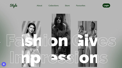 Fashion Website apparel landing page streetwear ux web webdesign