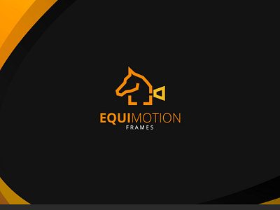 EQUI MOTION Logo | videography logo | branding logo branding logo design equi logo full branding logo design log design minimal logo design