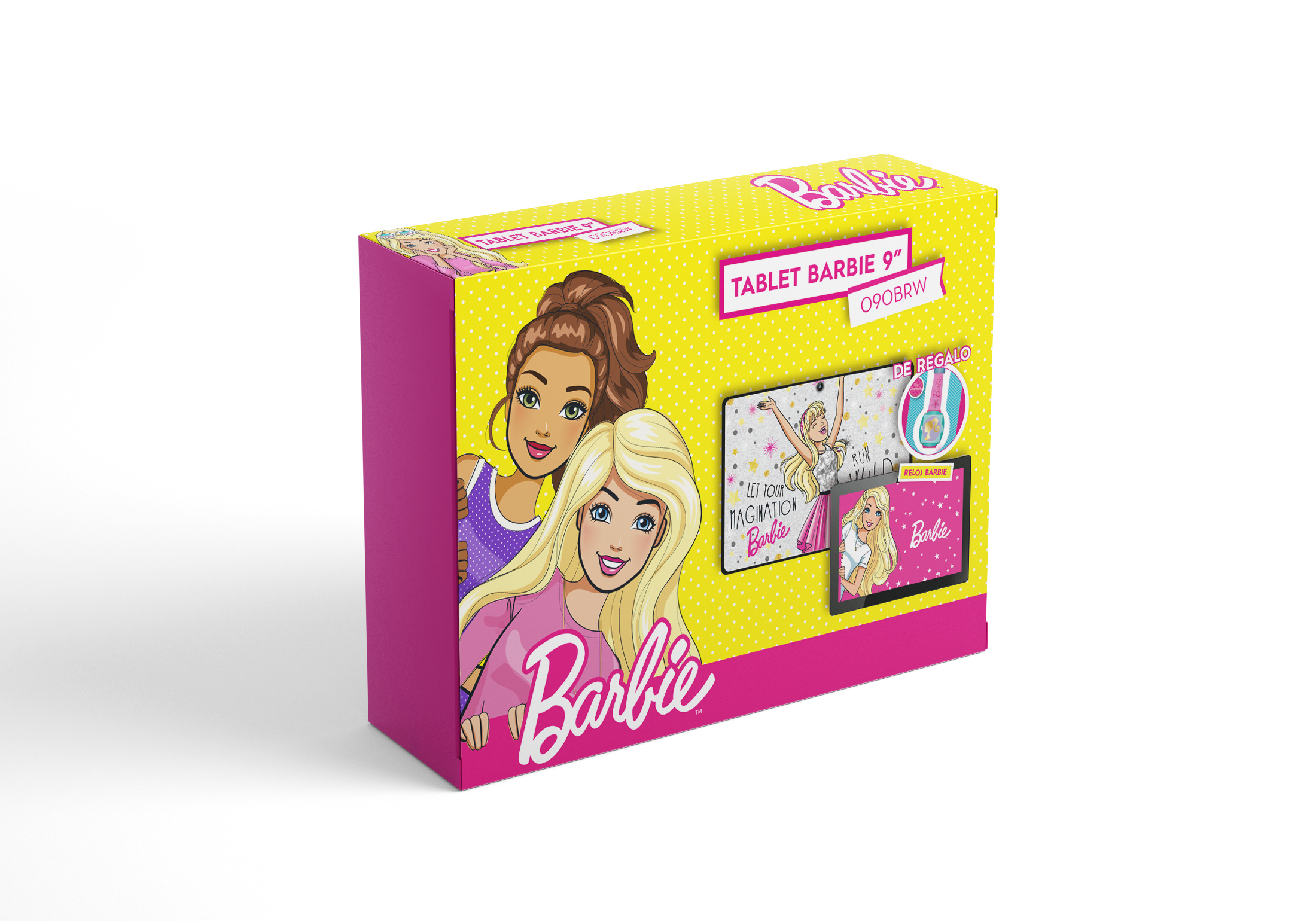 Tablets packaging Barbie and Hotwheels by Agustina Ippolito on Dribbble