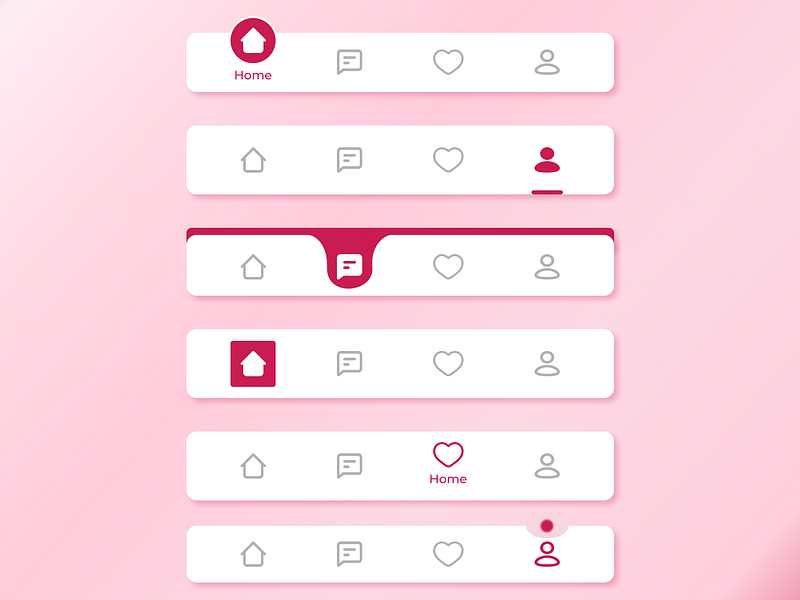 Bottom Navigation Bar Designs Themes Templates And Downloadable Bottom Navigation Bar Designs Themes Templates And Downloadable