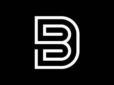 DB branding db db logo db monogram design elegant for sale logo icon identity letter logo luxury mark minimalist monogram premium symbol vector