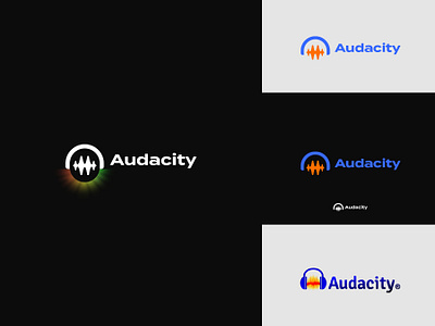 Audacity Logo Remake audacity logo branding designe logo outdated pluto plutodesigner plutodesignerr