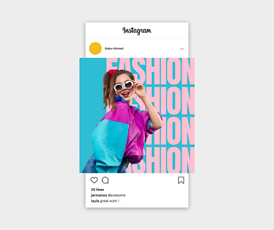 Fashion Social Media Design best design creative design design flyer template product promotion