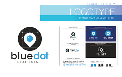 logotype bluedot logo