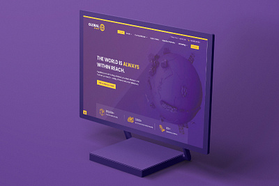 logistic & shipment website design logistic shipping ui ux website