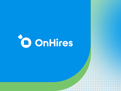 OnHires. Brand Identity branding composition design graphic design identity logo pattern recruitment tech typography