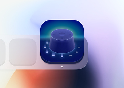 App icon | 100 days design challenge big sur control design dial dock icon knob sound