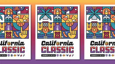 California Classic 2023 basketball bear california classic hoops illustration jersey kings nba sacramento trophy