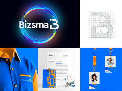 Brand Identity Design For Bizsma brand identity branding design graphic graphic design illustration logo logodesign typography visual design visual identity