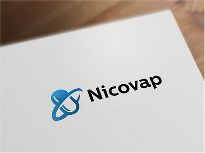 Nicovap Logo Design branding design graphic design icon illustration logo typography vector