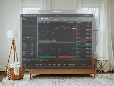 Apple Vision Pro - Trade App ai apple apple vision pro arvr branding design financial fintech illustration logo pro product design tech trade ui ux uxdesign vision vr