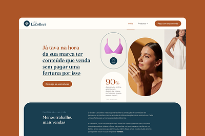 Studio La Collect — 2023 update content creation fashion styleguide ui uiux visualdesign website wix