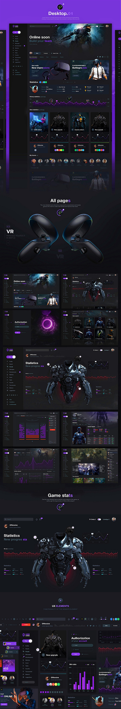 Gaming dashboard adobe dashboard design figma gaming dashboard graphic design illustrator ui ux