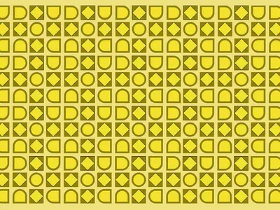 Pattern with geometric objects