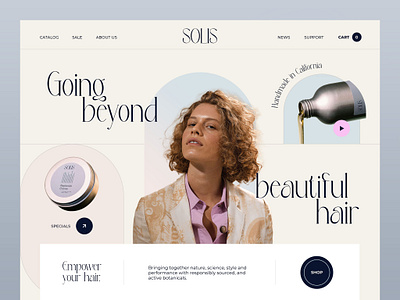 Solis Website branding design graphic design website