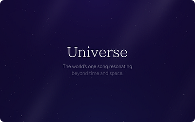 Universe poster design galaxy inspiration poster song universe