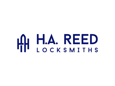 H.A. Reed Locksmith Logo Refresh adobe brand identity branding design graphic design illustrator locksmith logo logo refresh refresh vector