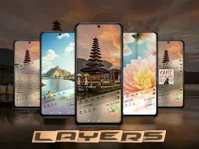 LAYERS | Live Wallpaper android klwp live wallpaper smartphones ui ux