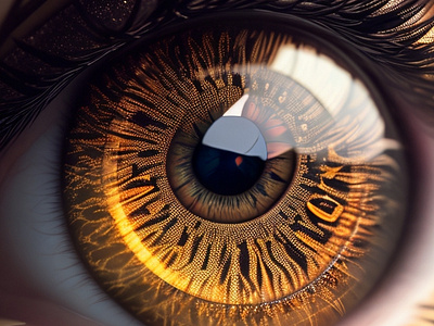 ai-generated eye by Muhammad Daud on Dribbble