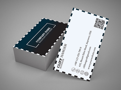 Modern business card 3d animation branding business card cards design graphic graphic design illustration illustrator logo motion graphics ui