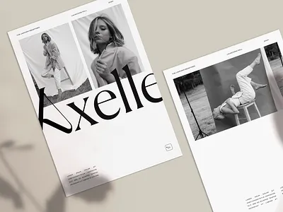 AXELLE / Layout Design by Elizabeth Reyes / Little Nook Studio bay area brand identity branding california circular designer elizabeth reyes fashion fashion brand graphic design latinx layout design logo look book oakland sustainable sustainable brand sustainable fashion