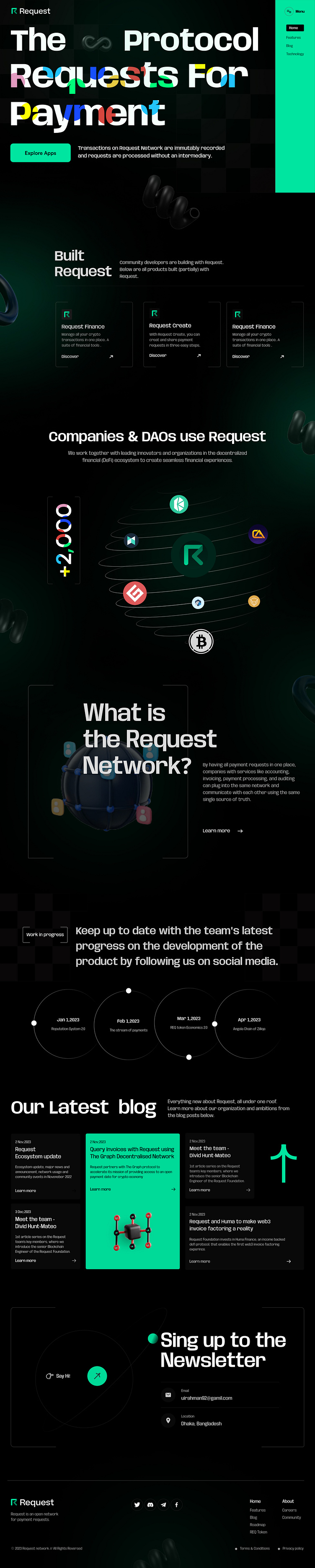 request network cryptocurrency