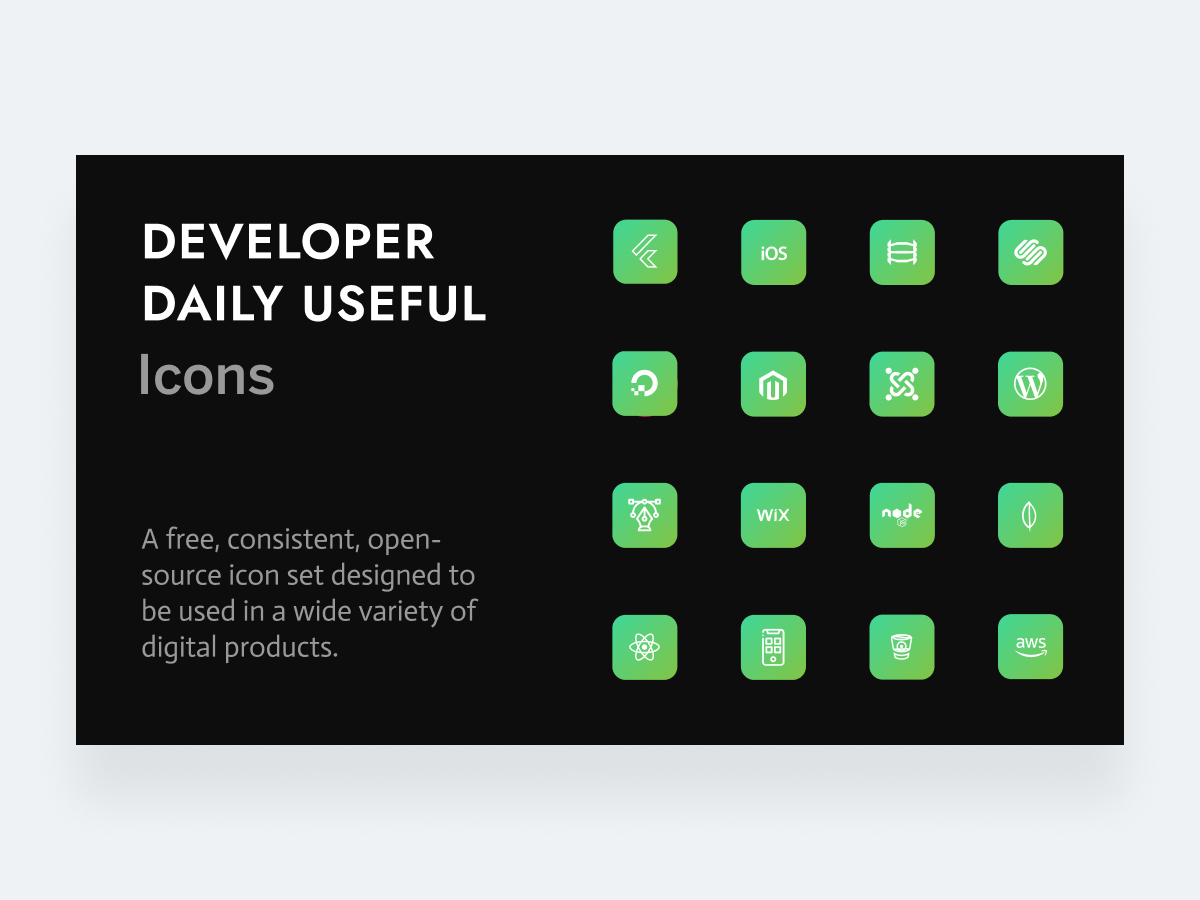 Useful Developer Tools Icon Pack By Urvik Moradiya 🥇 On Dribbble