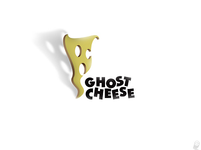 GHOST CHEESE character cheese cheeseghost ghost logo logoconcept