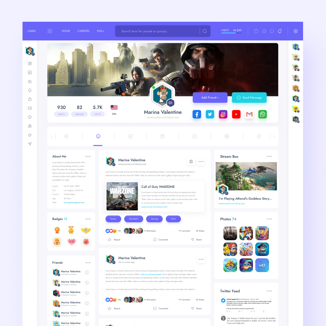 🕹️ Take your game to the next level. 🎮 animation gameapp graphic design illustration logo motion graphics uiux ux web websitedesign