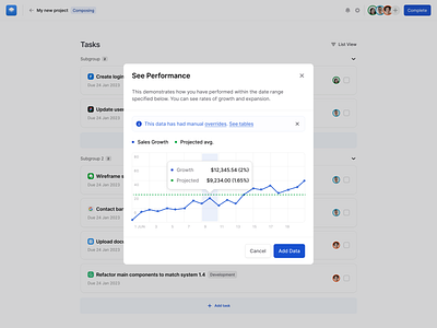 Stratis UI - Chart app chart clean components data design figma graph interface manage minimal modal overlay project ui ui design ui kit ux ux design web