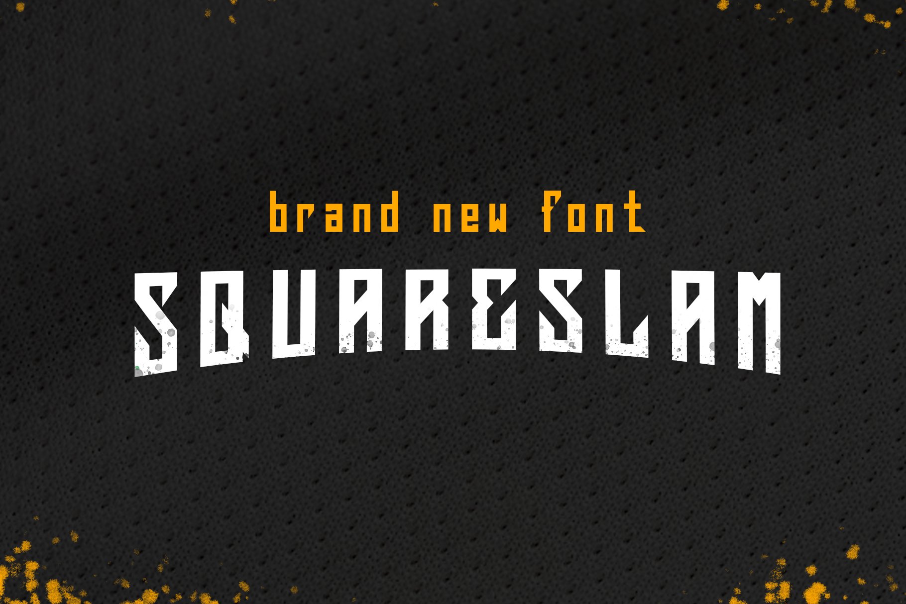 Squareslam sports and esports font app branding design graphic design illustration logo typography ui ux vector