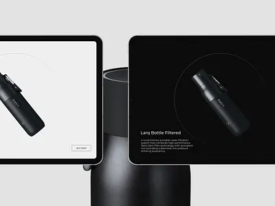 LARQ - Project UIX, Branding 3d model apple bottle design branding design eco friendly graphic design illustration interface ios logo product design render trending ui ux visual design
