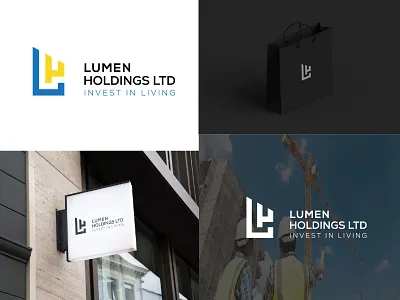 Lumen Holdings Ltd | L H L letter mark logo| Real estate logo alphabet branding building logo company logo constraction logo creative logo design graphic design home logo l h l logo l logo letter mark logo logo logo design minimal logo modern logo popular logo property logo real estate logo vector