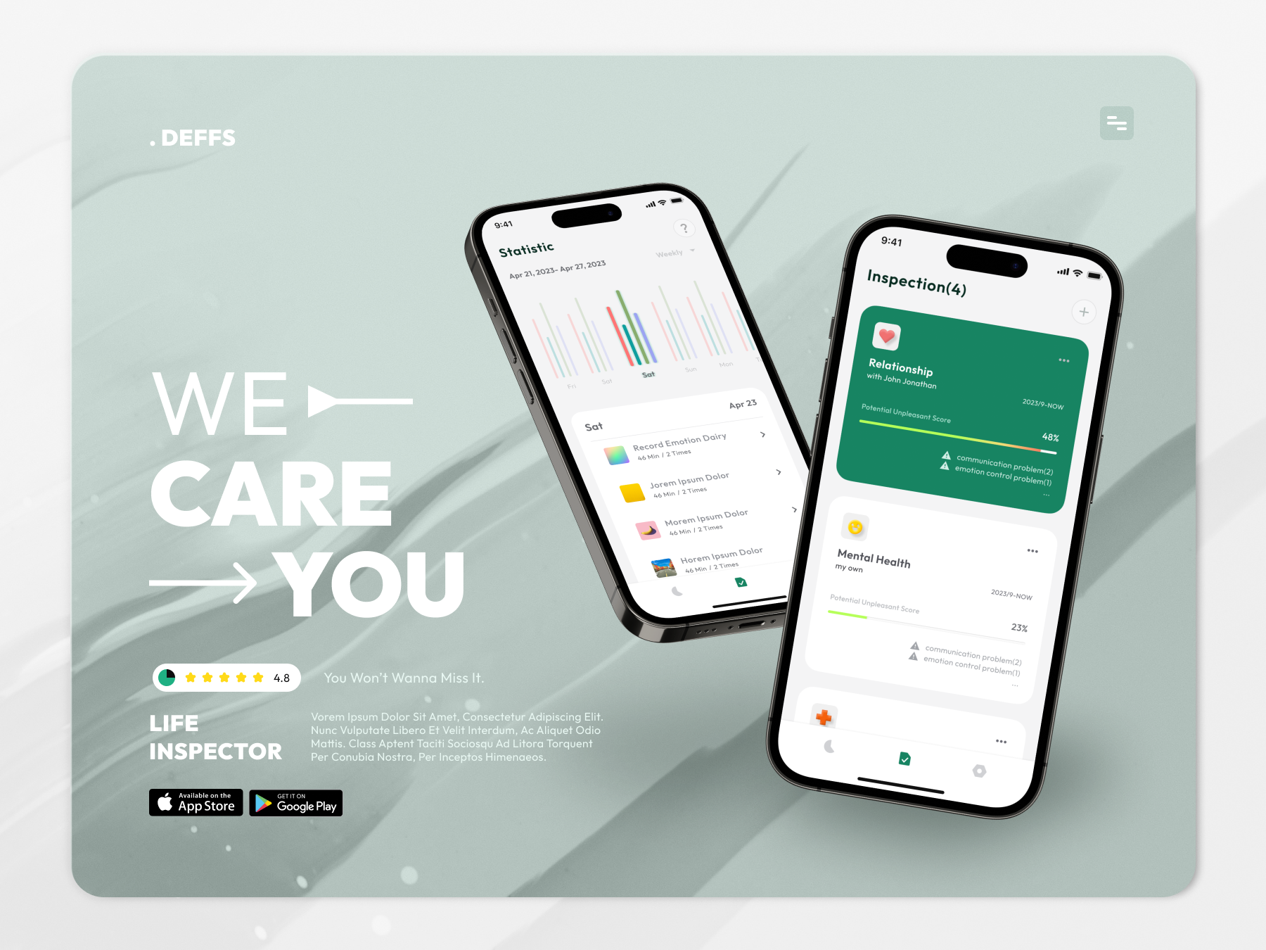 DailyUI_D74_Download App 074 app branding daily ui design download graphic design landing logo mobile page promotion ui vector