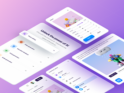 Brainwave AI UI Kit – Components ai ai chat app ai mobile app ai ui ai ui kit ai web app brainwave chat app clean figma component figma ui kit isometric minimal photo editor ui ui design ux ux design web ai web design