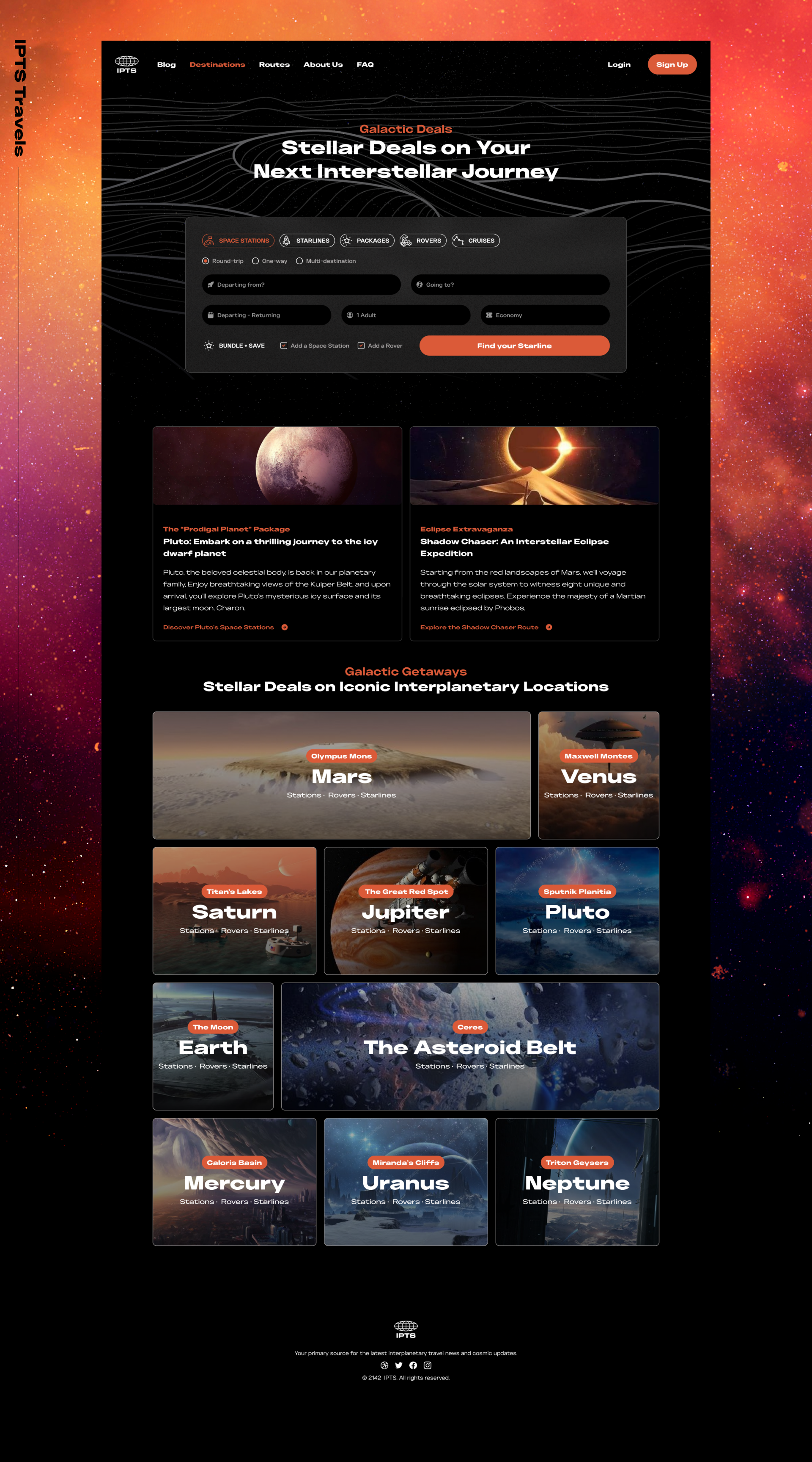 Final Design for IPTS Travels