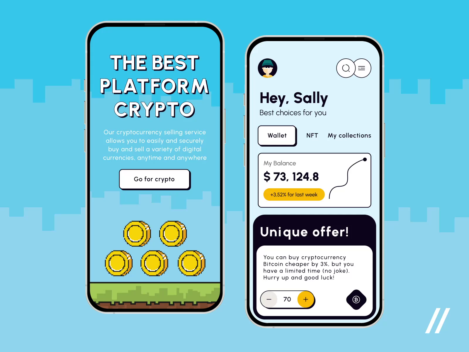 Crypto Mobile IOS App by Purrweb UI/UX Agency on Dribbble