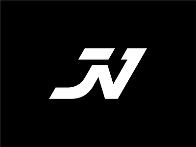 Abstract JN Letter Mark abstract branding design illustration jn icon jn letter logo jn logo jn mark jn mark logo letter jn logo monogram shape vector