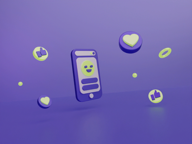 Phone 3d animation by Andrey on Dribbble