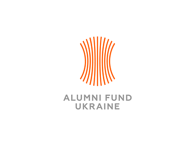 Alumni Fund Ukraine brand design branding bunch design emblem geometric graphic design icon identity illustration logo logo design logotype mark non profit fund sheaf sign simple symbol visual identity