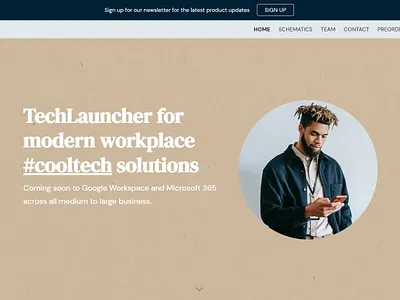TechLauncher Startup Google Sites Premium Theme / Template google sites google sites template google sites theme