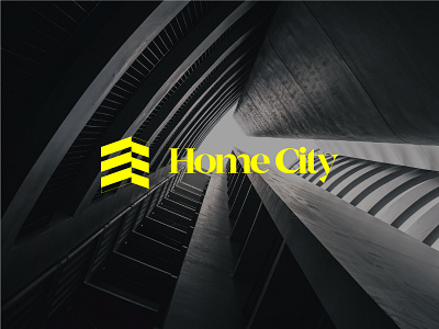 Home City: Logo Concept & Branding (unused) abstract app logo branding creative logo design gradient logo illustration logo logo design ui