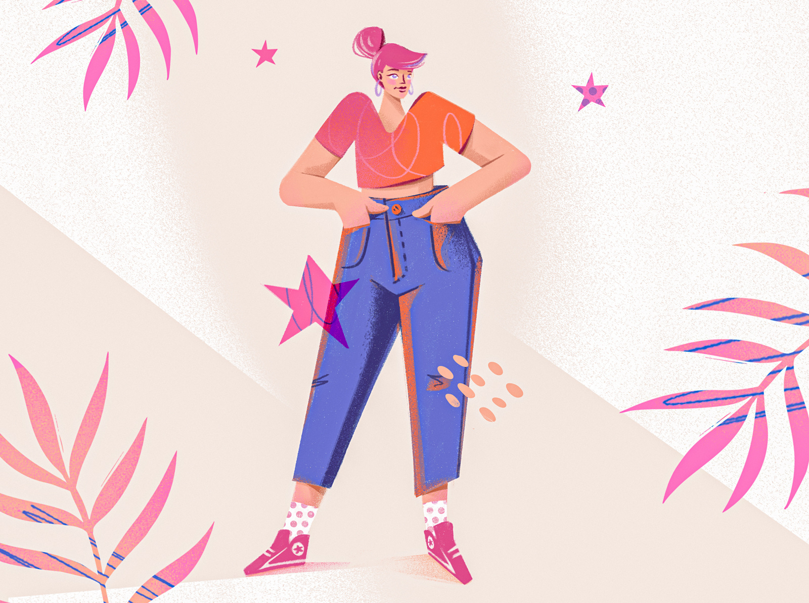 pose drawing illustration