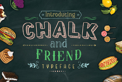 Chalk and Friend app branding design graphic design illustration logo typography ui ux vector