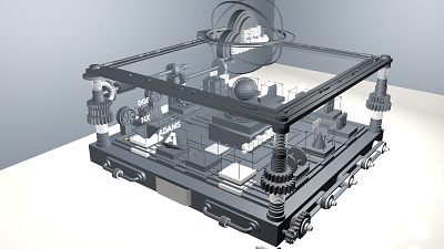 多学科综合优化设计软件 c4d 插画