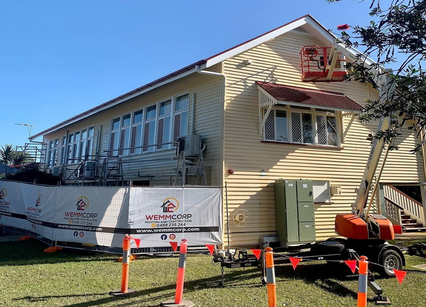 Commercial Painting In Maryborough by Wemmcorp Painting on Dribbble