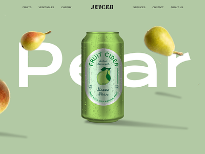 JUICER - Juice brand Website animation behance branding concept design figma illustration logo motion graphics product design prototype responsive ui wireframe