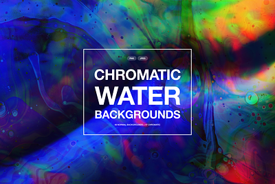 Chromatic Water Backgrounds abstract abstract shapes abstraction background backgrounds branding chromatic graphic design