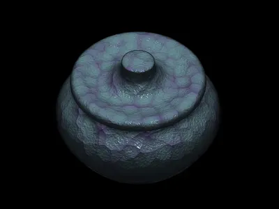 Textured pot animation