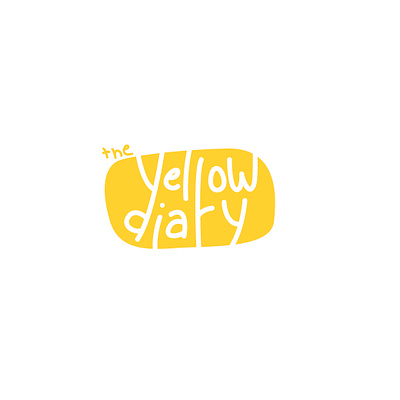 The Yellow Diary branding graphic design logo personal identity yellow designs